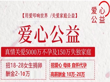 乃东捐卵助孕生子 爱心志愿者招募